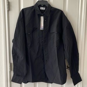 John Elliot Black Safari Shirt Jacket 2XL